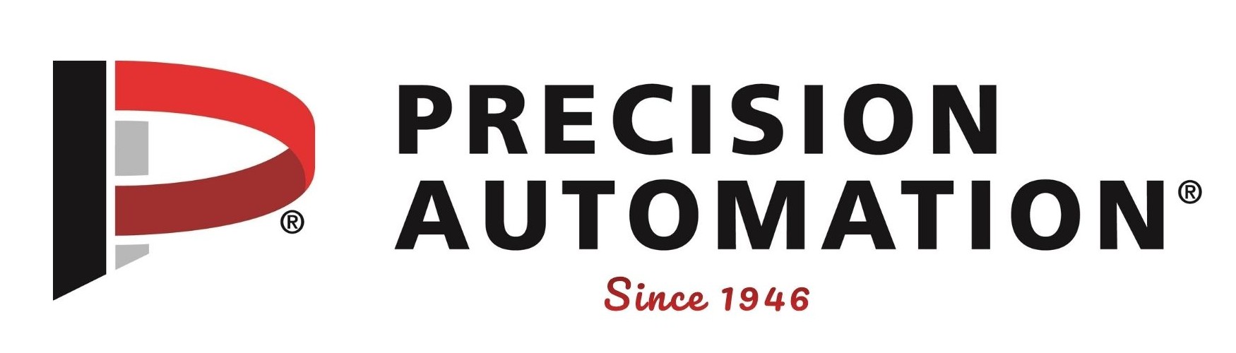Updated Precision Automation logo featuring bold text and the phrase ‘Since 1946,’ celebrating over 80 years of manufacturing excellence.
