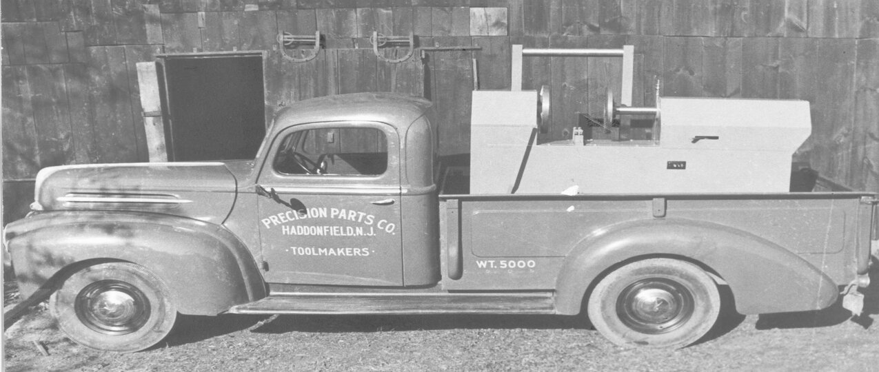 Original truck from our Precision Parts Company fleet.